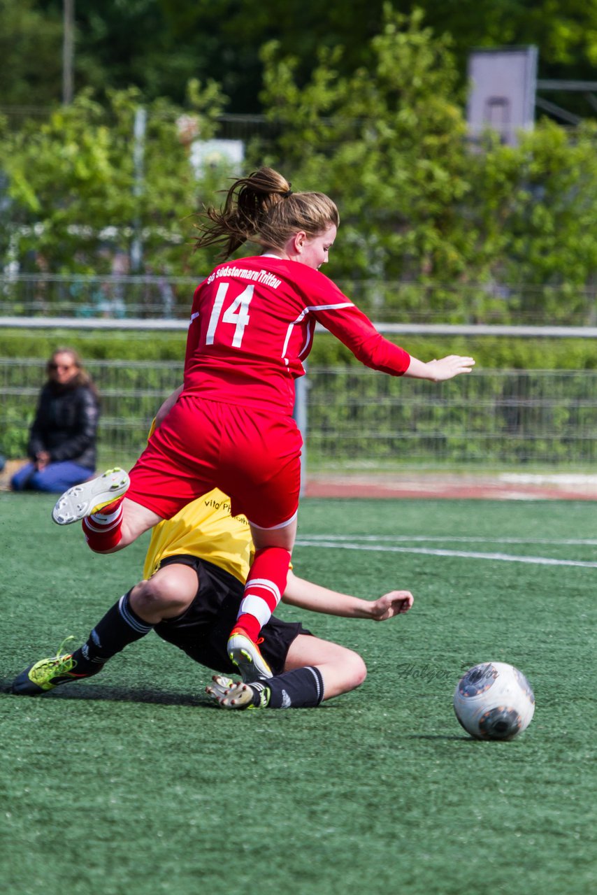 Bild 437 - B-Juniorinnen SG Trittau/Sdstormarn - SV Frisia 03 Risum Lindholm : Ergebnis: 3:1